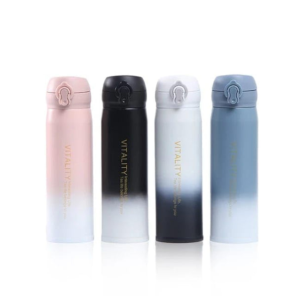 Garrafa Nx 450ml Stainless Steel Water Bottle for Girls and Boys