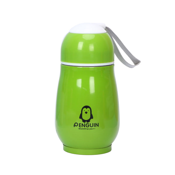 Cute Penguin Design Insulated Vacuum Water Bottle Stainless Steel
