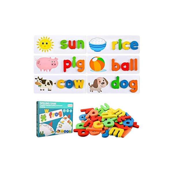 Spelling Games Word Matching Letter Puzzles